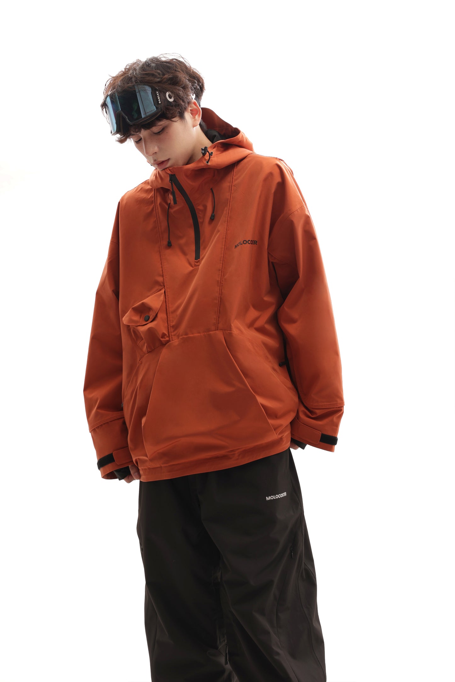 INSULATED PEAK SNOW HOODED JACKET