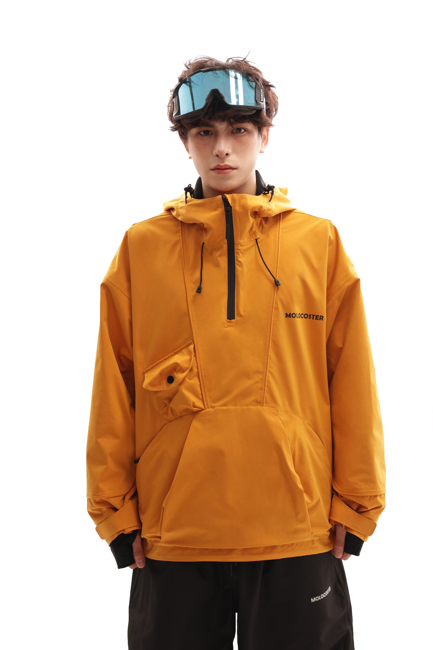 INSULATED PEAK SNOW HOODED JACKET