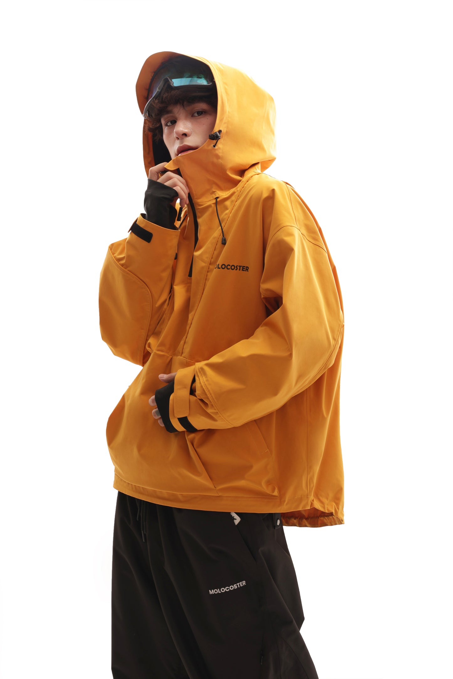 INSULATED PEAK SNOW HOODED JACKET