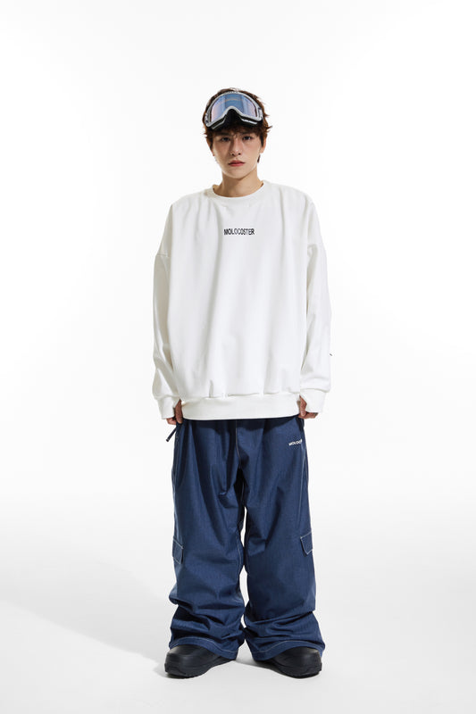 DENIM_LOOK SNOW PANTS