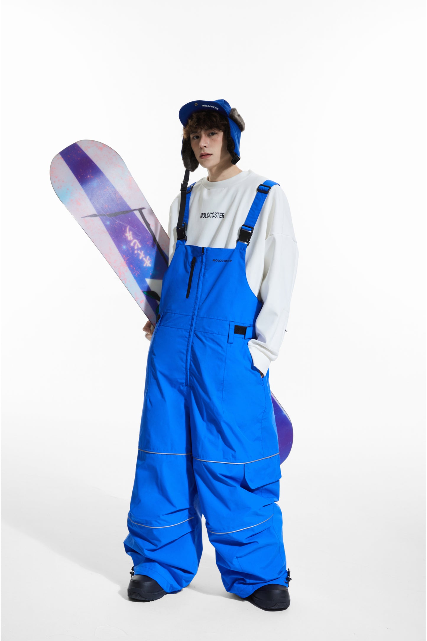 INSULATED BAGGY SNOW PANTS