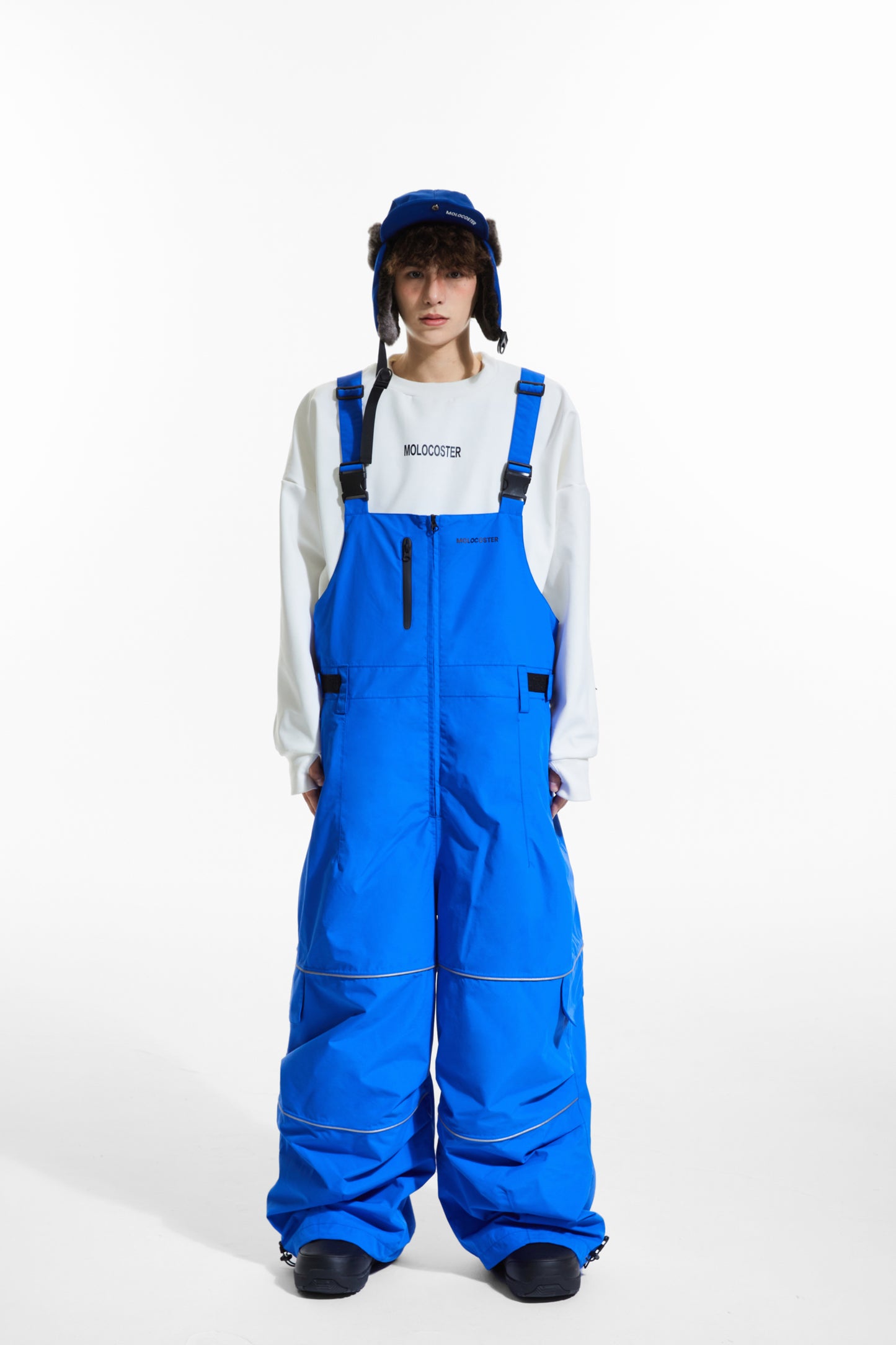 INSULATED BAGGY SNOW PANTS