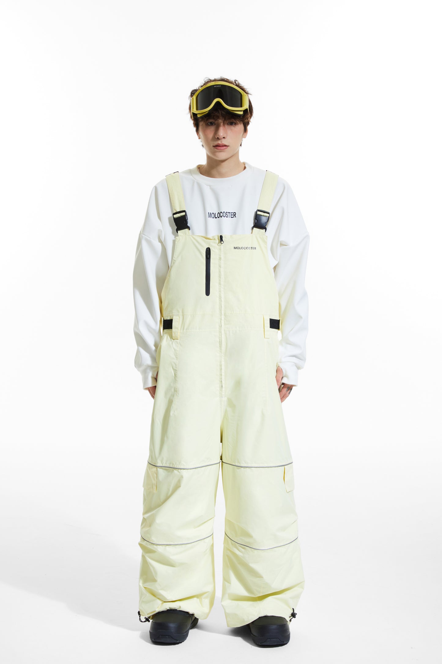 INSULATED BAGGY SNOW PANTS